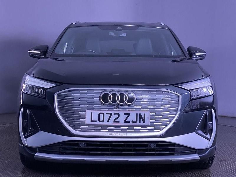 Used Audi Q4 e-tron S-Line 150 kW (204 HP) 2022 Black SUV