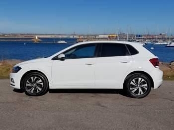 Begagnad VW Polo Match 80 HK (58 kW) 2020 Vit Halvkombi