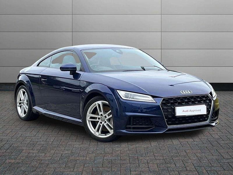 Navarra blue metallic Used 2021 Audi TT Sport Coupe | £25,341 (Super price) - Image 1/4