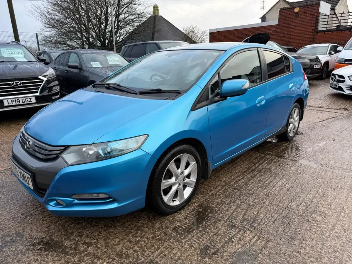 Used Honda Insight Hybrid 2010 Blue Hatchback