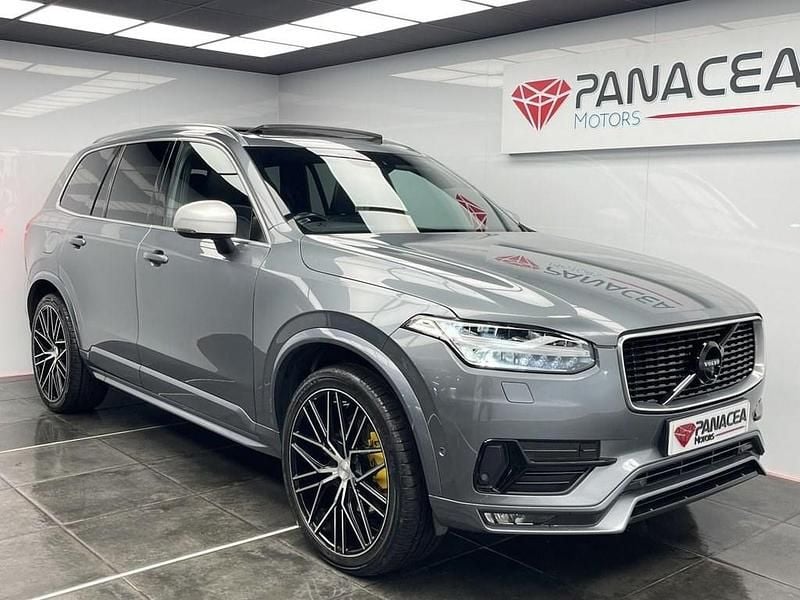 Grey Used 2018 Volvo XC90 R-Design SUV | £24,995 (Fair price) - Image 1/4