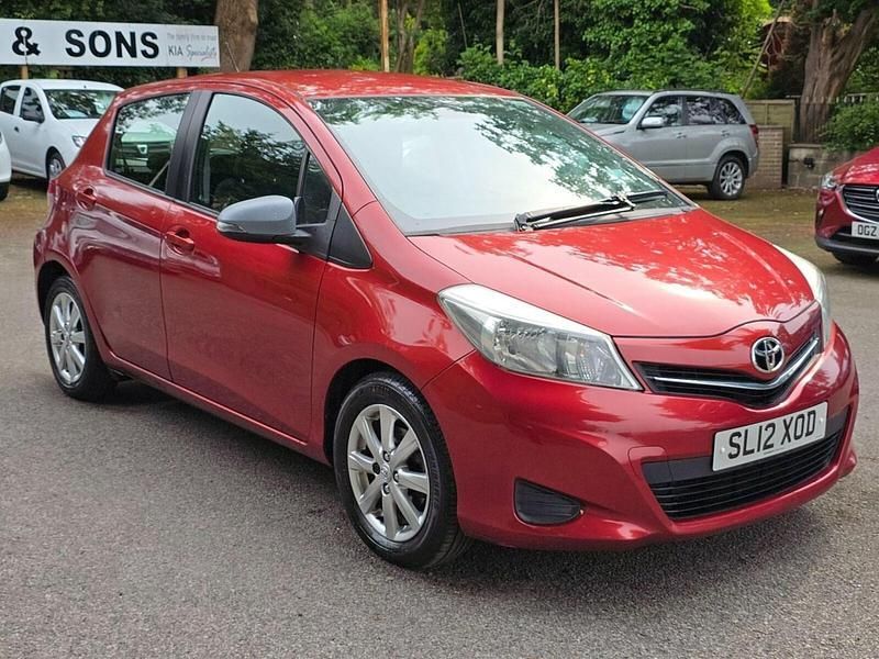 Red Used 2012 Toyota Yaris Hatchback | £4,995 (Fair price) - Image 1/4