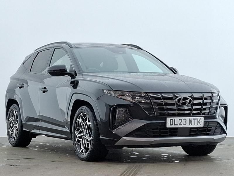 Black Used 2023 Hyundai Tucson N Line SUV | £26,298 (A bit pricey) - Image 1/4