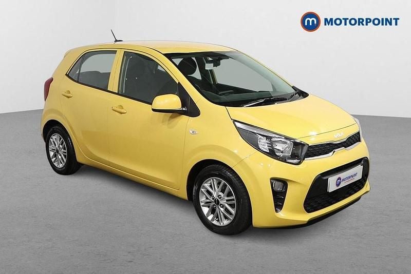 Yellow Used 2022 Kia Picanto 2 Hatchback | £8,549 (Good price) - Image 1/4