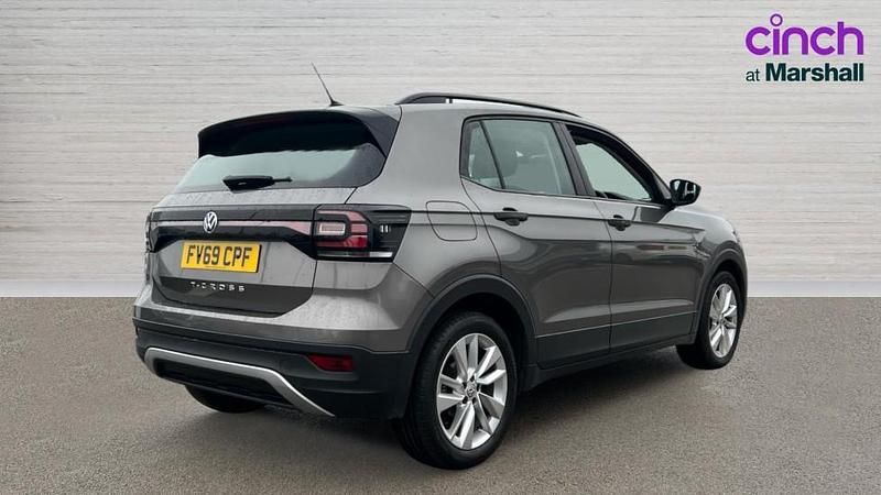 Used VW T-Cross SE 115 HP (84 kW) 2019 Grey SUV