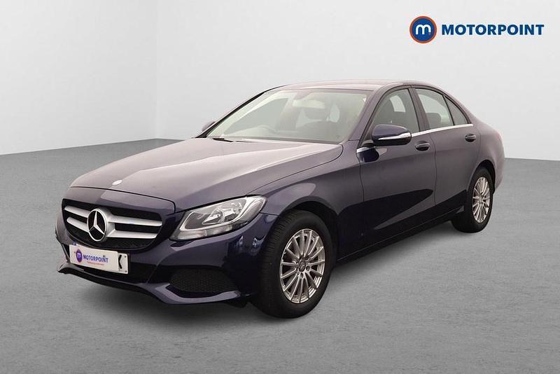 Used Mercedes C200 SE 2015 Blue Sedan