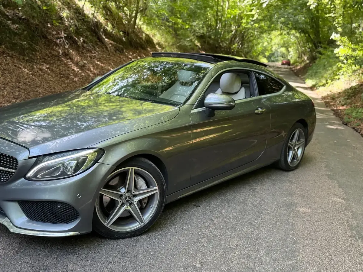 Used Mercedes C250 AMG Line Premium Plus 2017 Grey Coupe