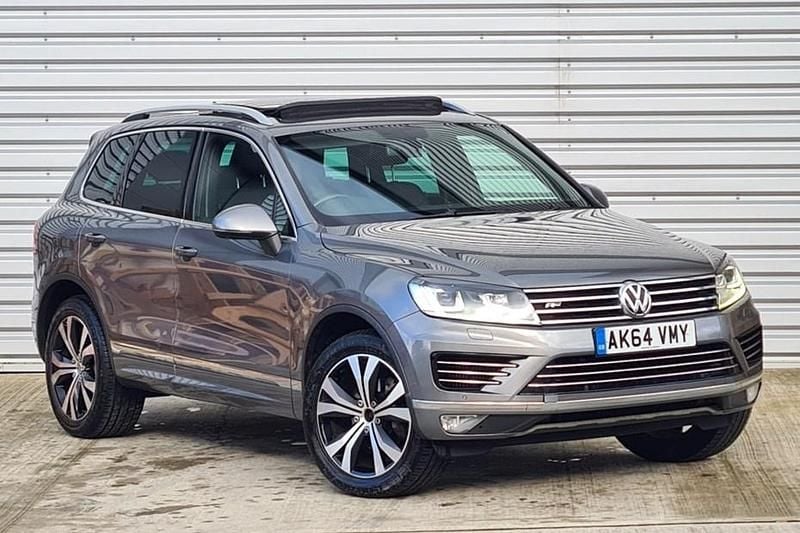 Used VW Touareg R-line 262 HP (192 kW) 2014 Grey SUV