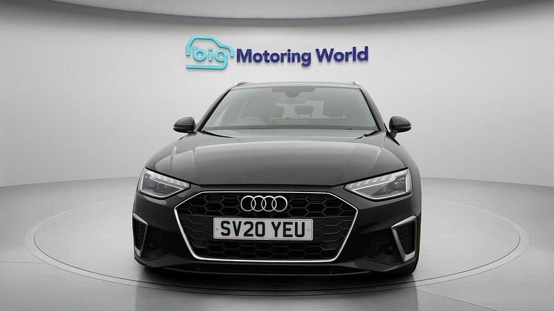 Used Audi A4 S-Line 161 HP (118 kW) 2020 Black Estate