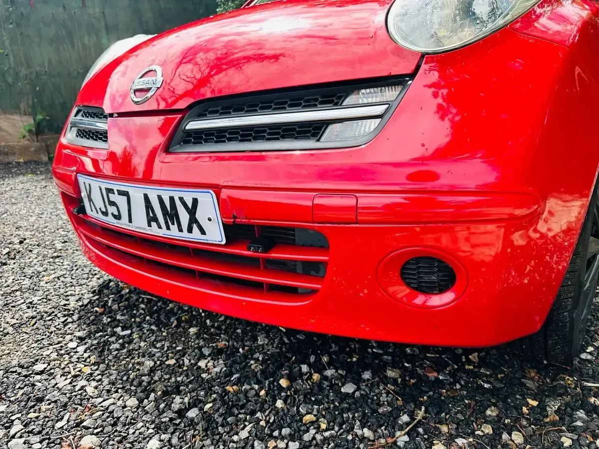 Used Nissan Micra 88 HP (64 kW) 2007 Red Hatchback