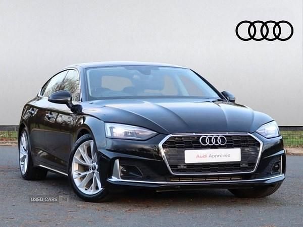 Black Used 2023 Audi A5 Sport Hatchback | £24,990 (Super price) - Image 1/4