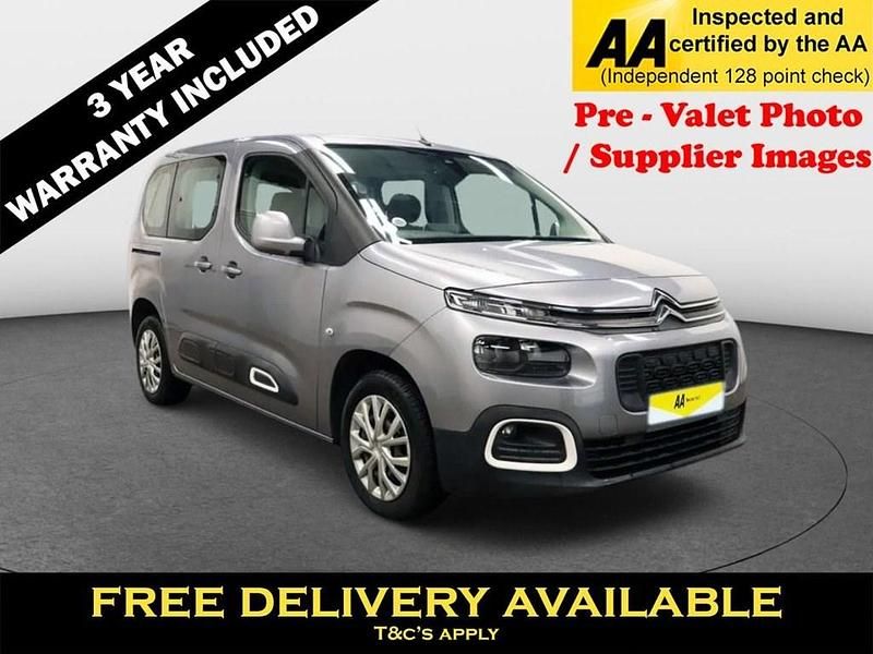 Grey Used 2020 Citroën Berlingo Feel MPV | £14,595 (Fair price) - Image 1/3