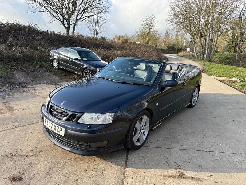 Used Saab 9-3 Cabriolet Aero 2007 Blue Cabriolet