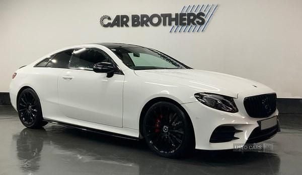 White Used 2017 Mercedes E220 AMG line Coupe | £17,495 (Fair price) - Image 1/4