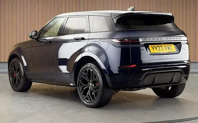 Used Land Rover Range Rover evoque S 309 HP (227 kW) 2023 Portofino blue SUV
