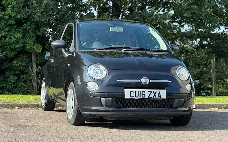 Used Fiat 500 Pop 69 HP (50 kW) 2016 Black Hatchback