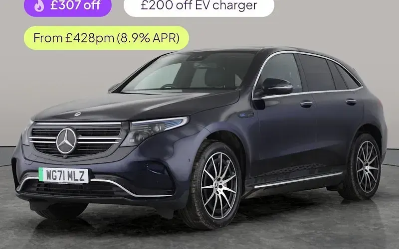 Used Mercedes EQC400 AMG line 300 kW (408 HP) 2022 SUV