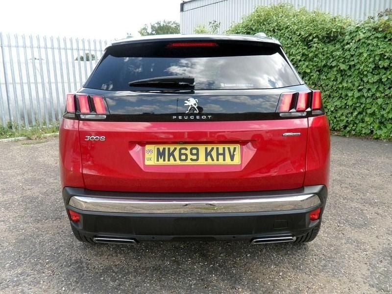 Used Peugeot 3008 GT-line 2019 Red SUV