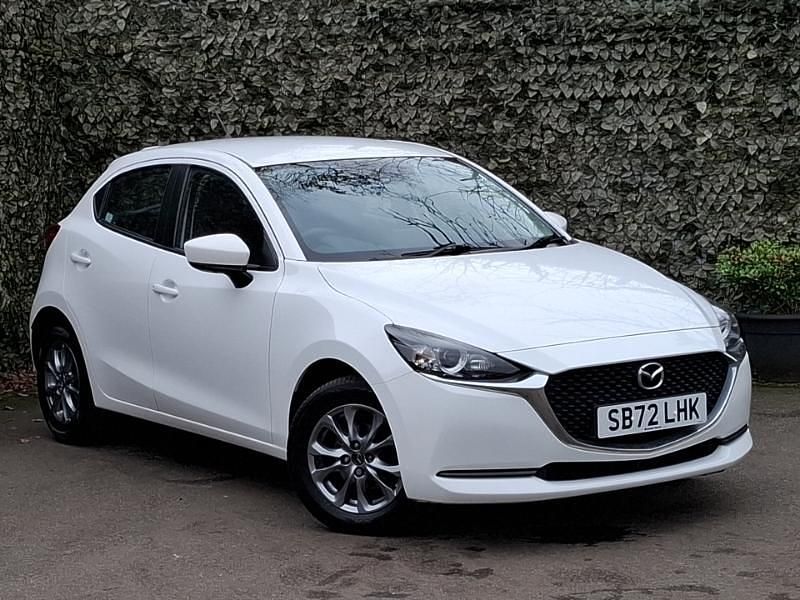 White Used 2023 Mazda 2 Hatchback | £11,798 (Fair price) - Image 1/4