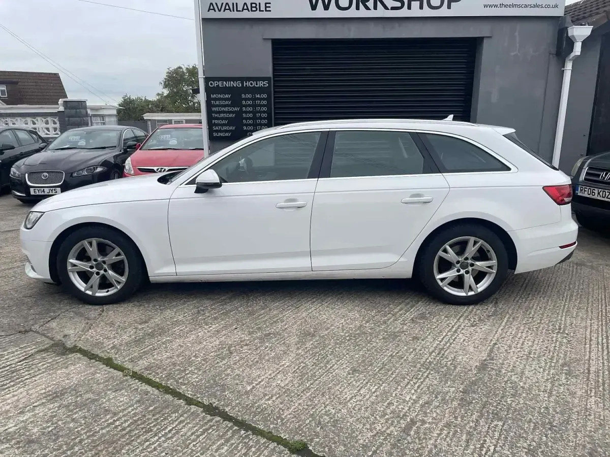 Begagnad Audi A4 Sport 2016 Vit Kombi