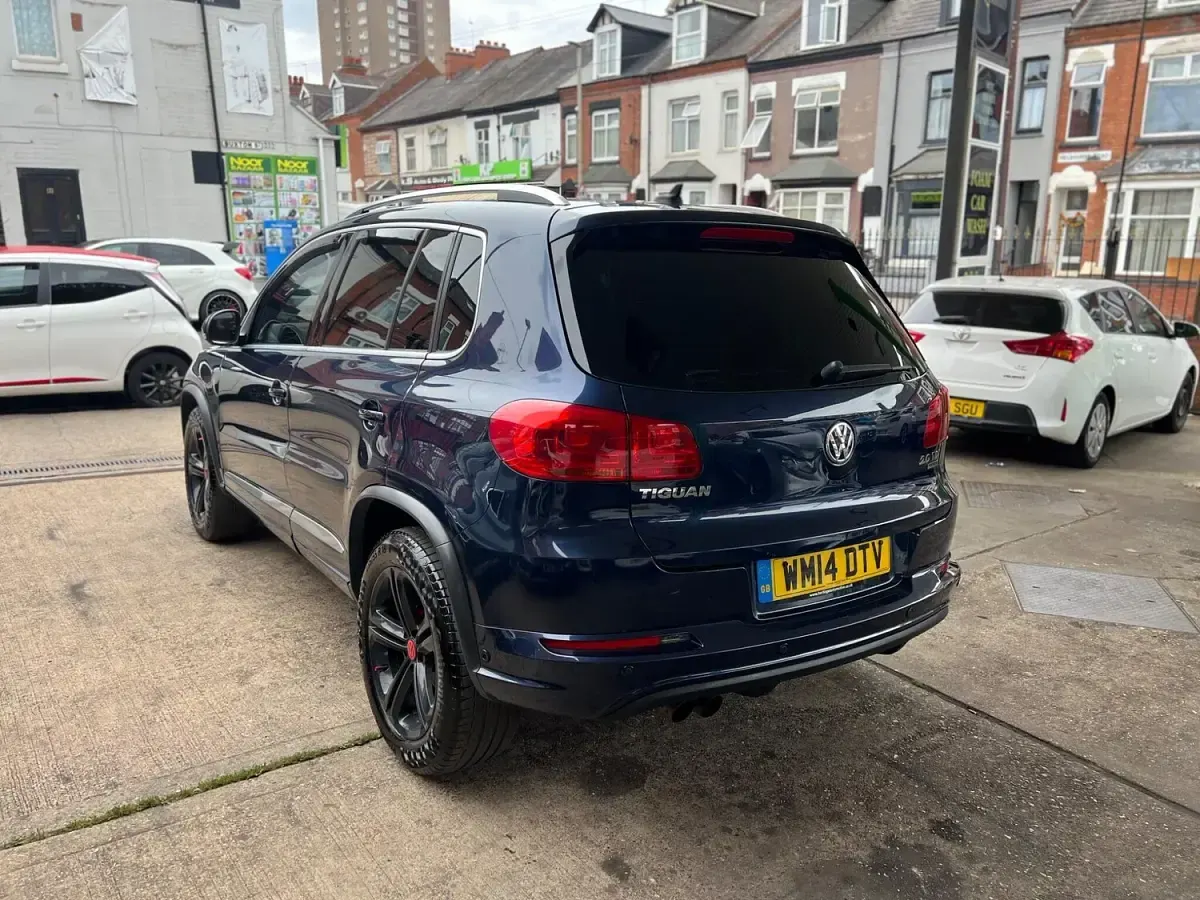 Used VW Tiguan R-line 2014 Blue SUV