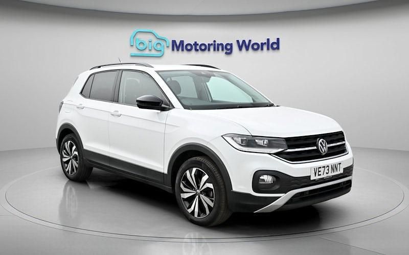 Used VW T-Cross Black Edition 110 HP (80 kW) 2024 White SUV