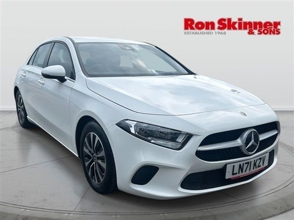 White Used 2021 Mercedes A180 SE Hatchback | £22,439 (Expensive) - Image 1/4