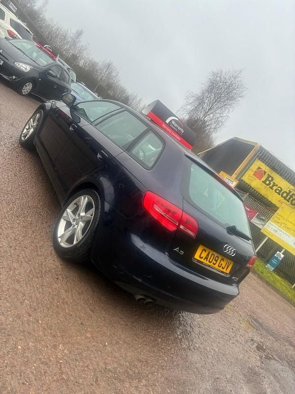 Used Audi A3 Design 170 HP (125 kW) 2009 Blue Hatchback