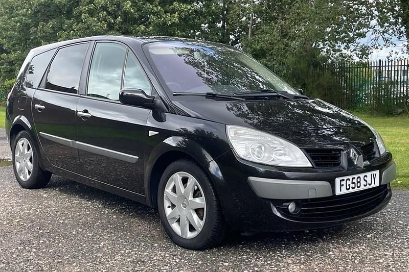 Black Used 2008 Renault Grand Scénic II Dynamique MPV | £2,650 - Image 1/1