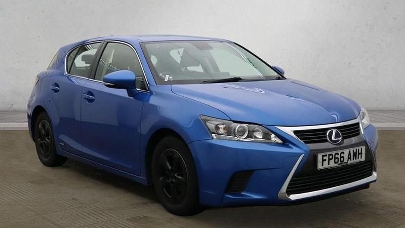 Used Lexus CT200h 136 HP (100 kW) 2016 Blue Hatchback