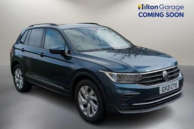 Used VW Tiguan S 150 HP (110 kW) 2021 Blue SUV