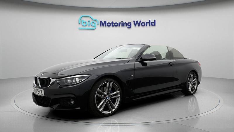 Used BMW 420 M Sport 188 HP (138 kW) 2018 Black Cabriolet