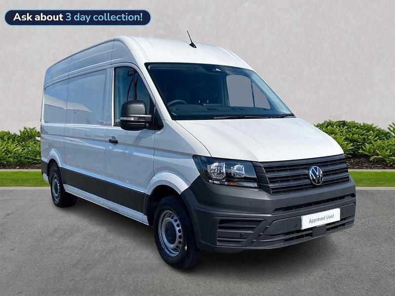 White New 2025 VW Crafter Business Van | £29,999 - Image 1/2