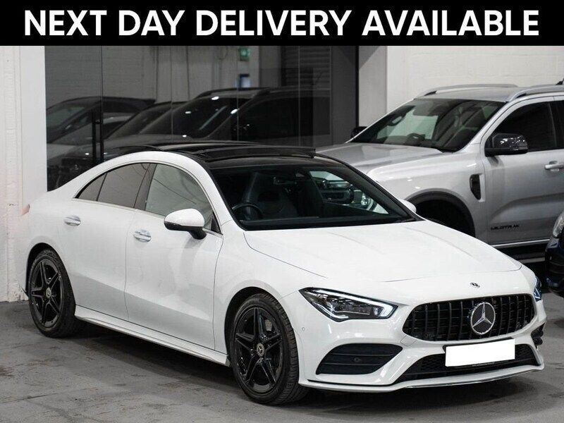 White Used 2021 Mercedes CLA250 AMG line Sedan | £26,995 (A bit pricey) - Image 1/3