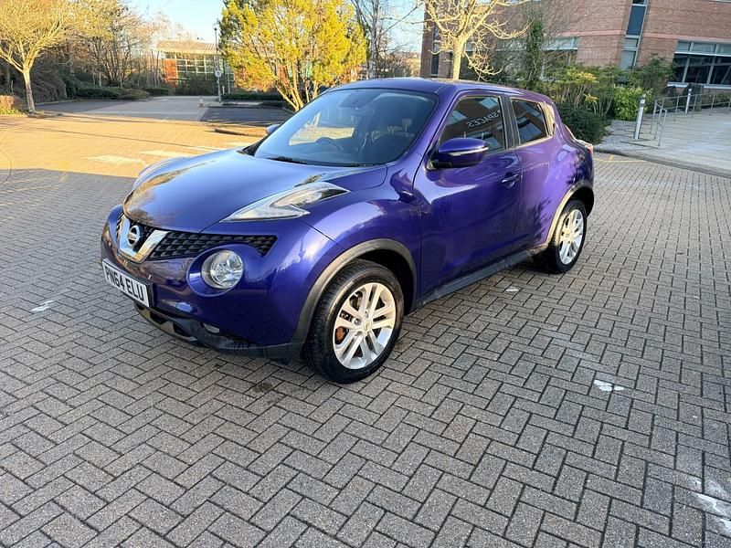 Used Nissan Juke Acenta Premium 115 HP (84 kW) 2014 Blue SUV