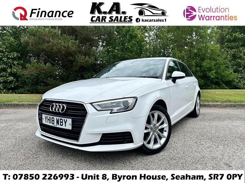 White Used 2018 Audi A3 Hatchback | £8,499 (Good price) - Image 1/4