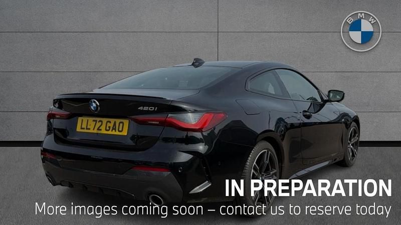 Used BMW 420 M Sport 181 HP (133 kW) 2022 Black Coupe