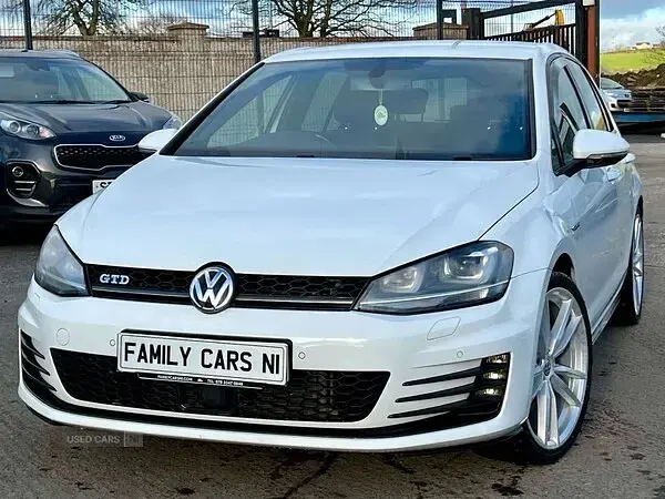 Used VW Golf VII GTD 2016 White Hatchback