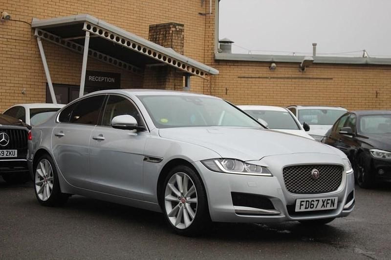 Silver Used 2018 Jaguar XF Portfolio Sedan | £8,885 (Good price) - Image 1/1