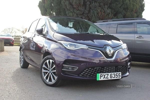 Used Renault Zoe GT-Line 100 kW (136 HP) 2021 Mauve/purple Hatchback