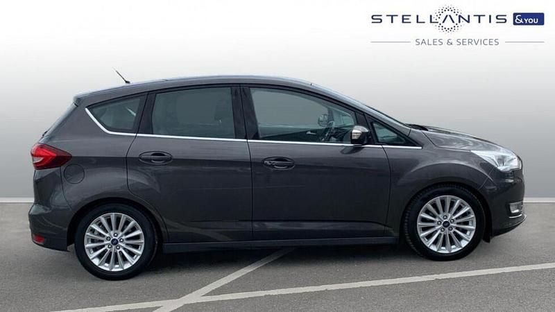 Grey Used 2017 Ford C-MAX Titanium MPV | £7,847 (Fair price) - Image 1/4