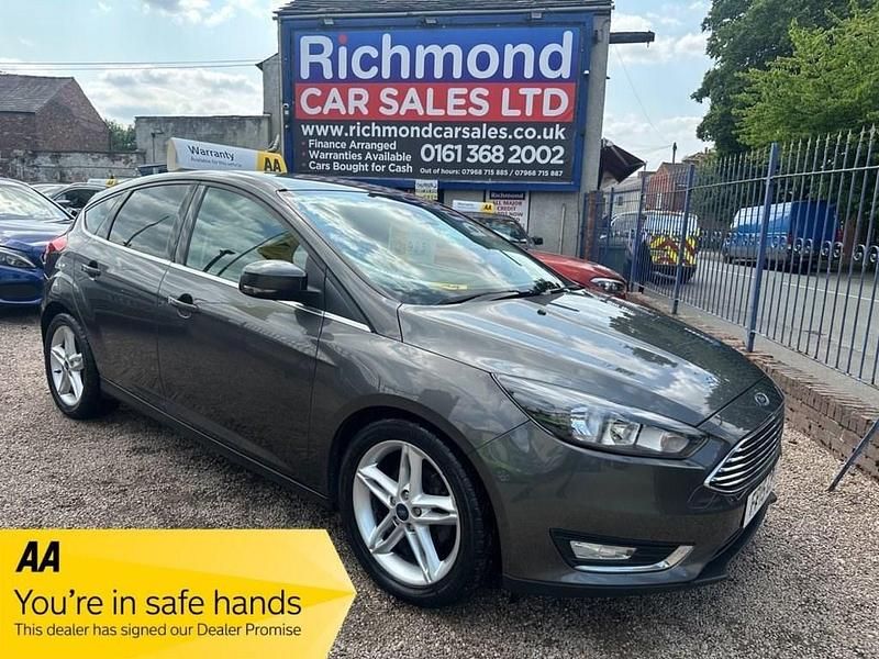 Grey Used 2015 Ford Focus Titanium Hatchback | £6,695 (Fair price) - Image 1/3