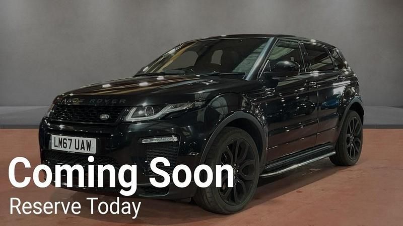 Used Land Rover Range Rover evoque HSE Dynamic 2017 Black Estate
