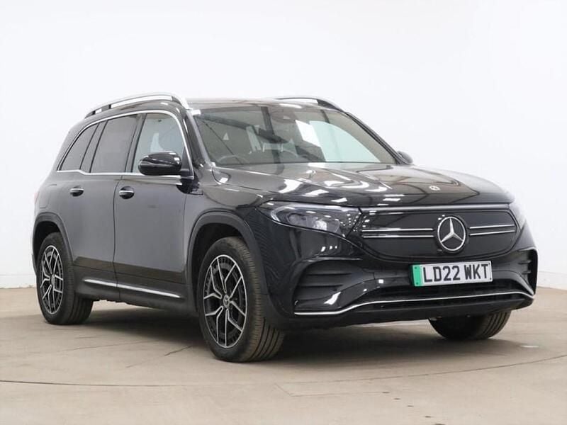 Cosmos black metallic Used 2022 Mercedes EQB300 AMG Line Premium SUV | £23,900 (Fair price) - Image 1/4