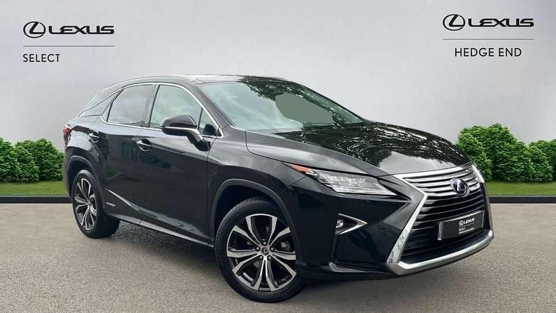 Black Used 2019 Lexus RX450h SUV | £28,277 (Fair price) - Image 1/2