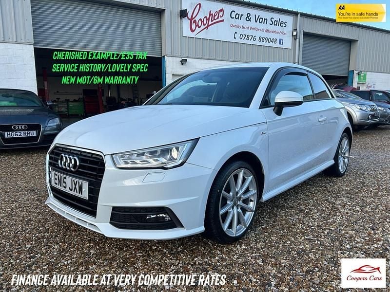 White Used 2015 Audi A1 S-Line Hatchback | £8,250 (Fair price) - Image 1/4
