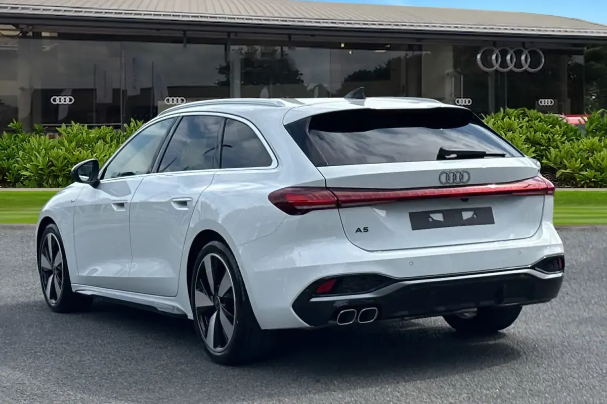 New Audi A5 S-Line 204 HP (150 kW) 2026 White Estate