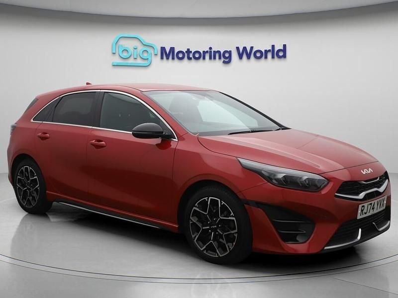 Red Used 2024 Kia Ceed GT-Line Hatchback | £18,900 (Fair price) - Image 1/4