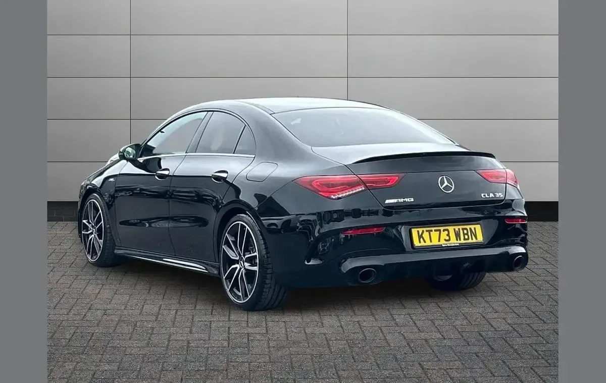 Used Mercedes CLA35 AMG Premium 306 HP (225 kW) 2023 Black Coupe