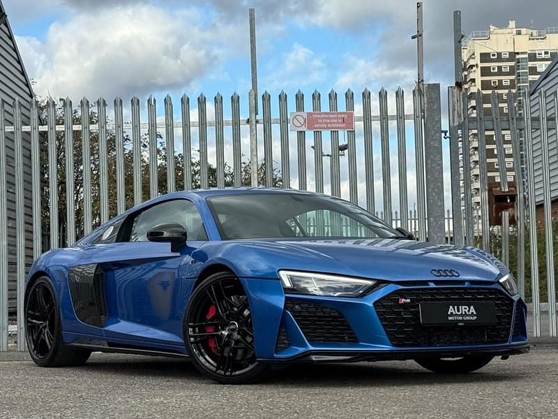 Used Audi R8 Coupé Comfort 570 HP (419 kW) 2019 Blue Coupe